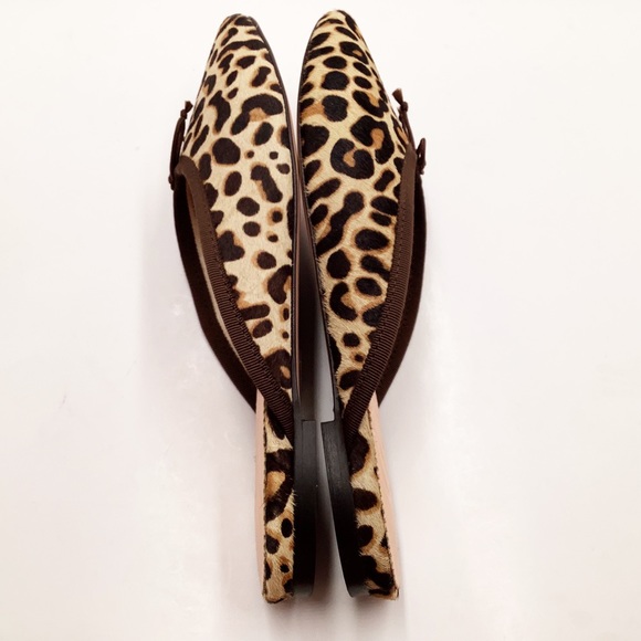 🆕{J.Crew} Calf hair Zoe ballet flats in leopard - Picture 5 of 6